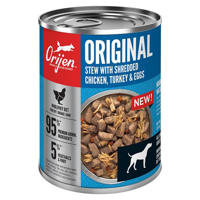 ORIJEN Original Stew Dog Food - Chicken, Turkey & Egg Recipe image number null