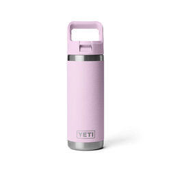 YETI Rambler 18 oz Water Bottle with Straw Cap - Cherry Blossom