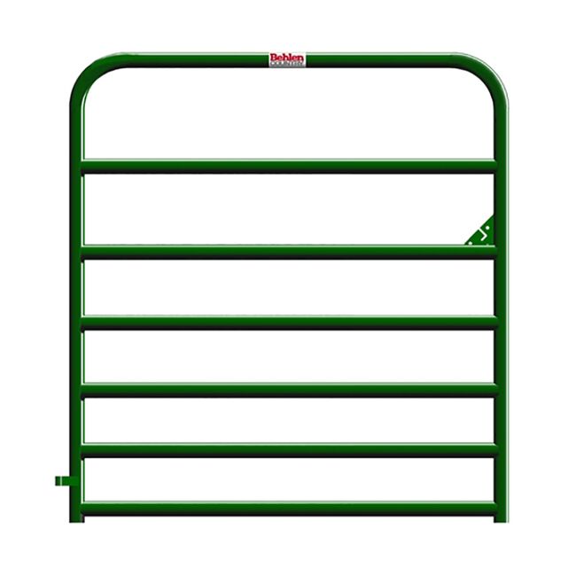 Behlen Country 1-5/8" 16/22 Gauge 7-Rail Gate - Green image number null