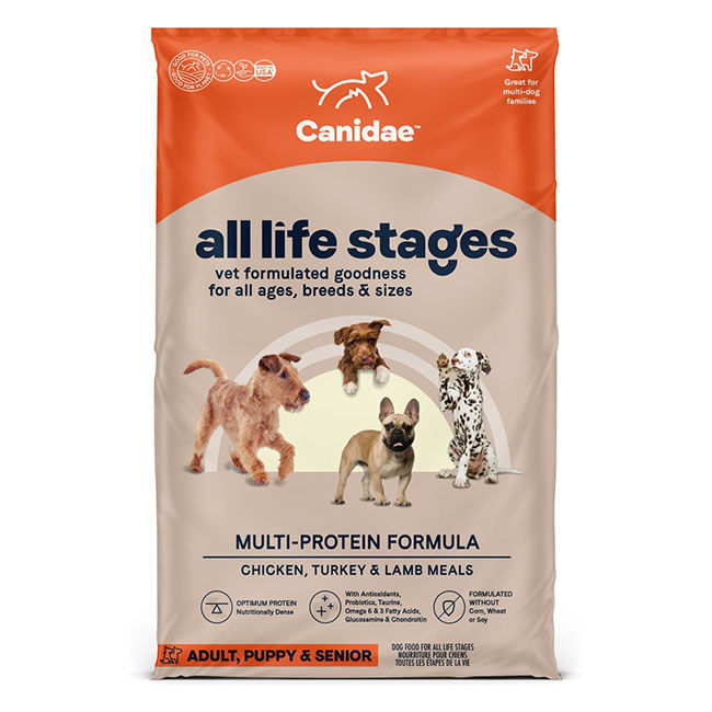 Canidae All Life Stages Dog Food - Chicken, Turkey, Lamb & Fish Meal Formula image number null