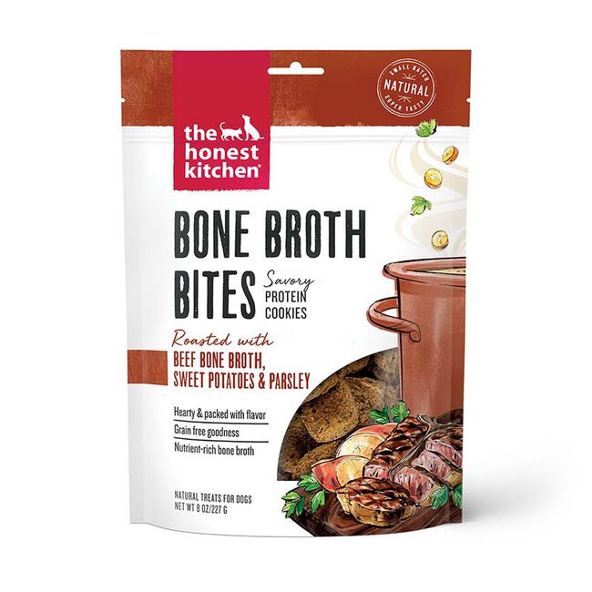 The Honest Kitchen Bone Broth Bites - Beef Bone Broth, Sweet Potatoes & Parsley image number null
