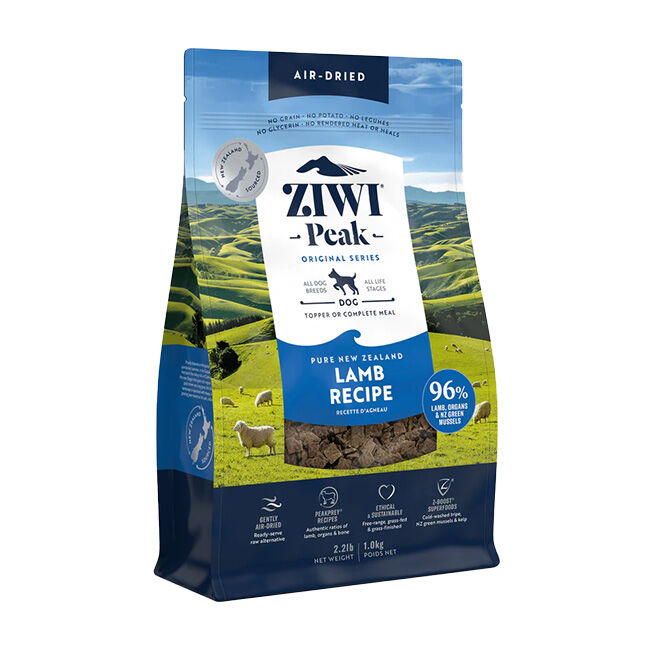 Ziwi Peak Air-Dried Dog Food - Lamb Recipe image number null