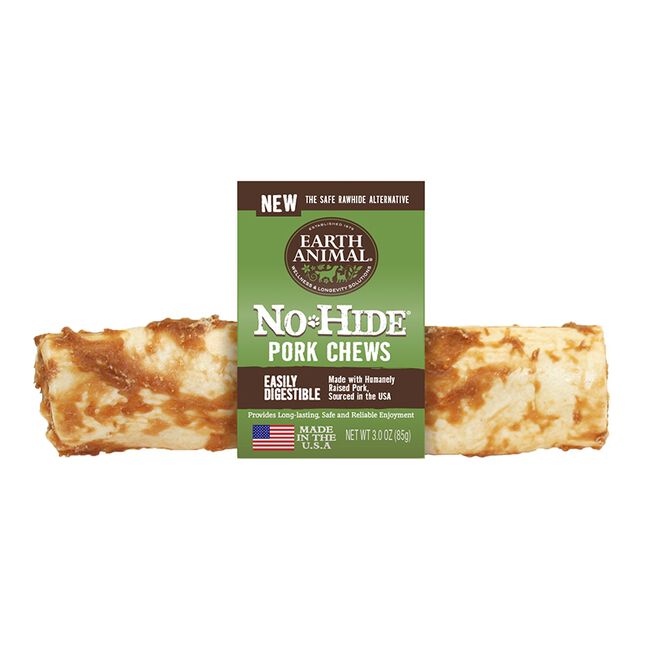 Earth Animal No-Hide Pork Chews for Dogs - 7" image number null