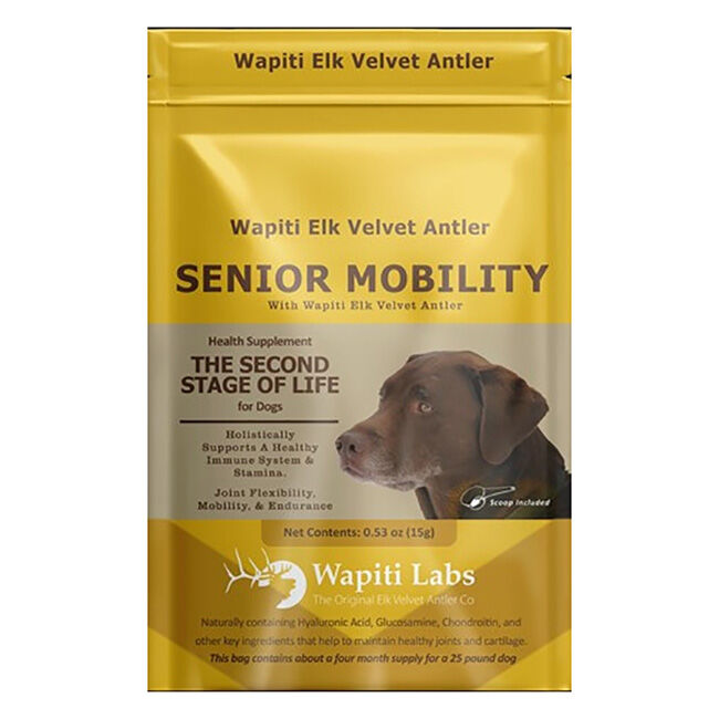 Wapiti Labs Strength Supplement for Dogs with Elk Velvet Antler image number null