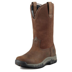 Ariat Women's Terrain Pull-On Waterproof Boot - Distressed Brown