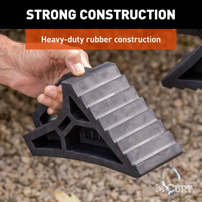 CURT HD Wheel Chock image number null