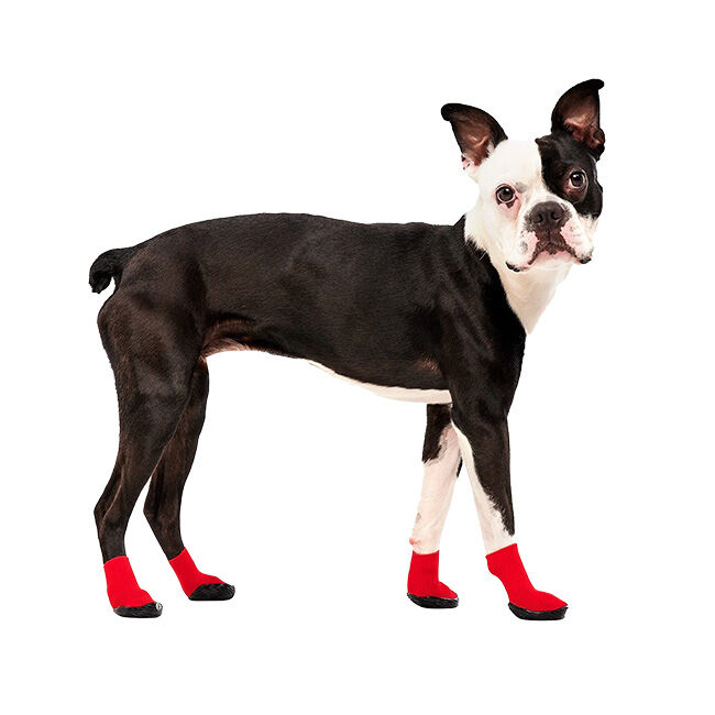 Goo-eez Ultras Dog Boots - Red - 2-Pack image number null