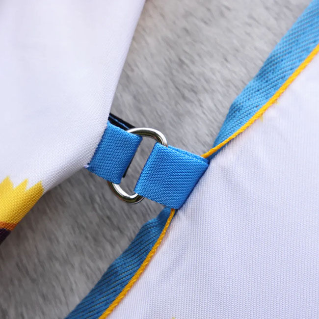 Shires Tempest Fly Sheet Neck Cover - Sunflower image number null