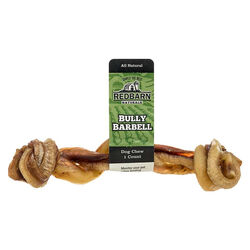 RedBarn Barbell Bully Stick Dog Treat - 5"