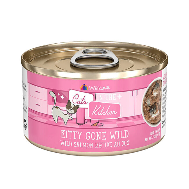 Weruva Cats in the Kitchen Kitty Gone Wild Cat Food 6 oz  image number null