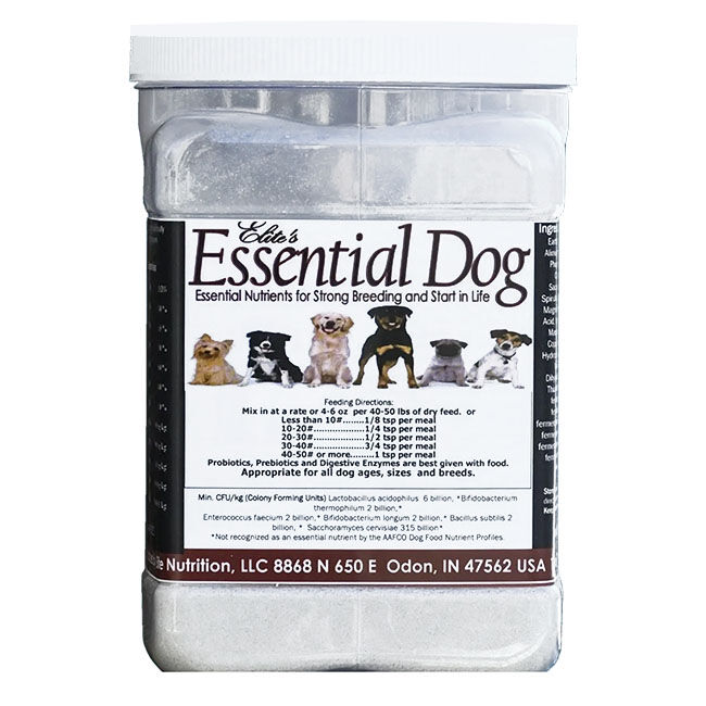 Elite Nutrition Essential Dog - Vitamin & Mineral Supplement - 2 lb image number null