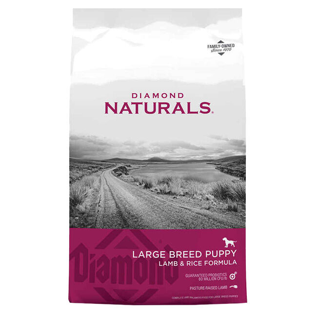 Diamond Naturals Large Breed Puppy Food - Lamb & Rice Formula image number null