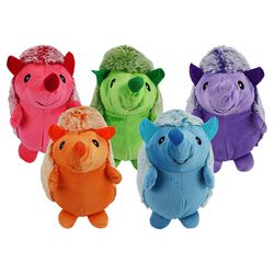 Multipet Squeaking Hedgehog - Assorted Colors