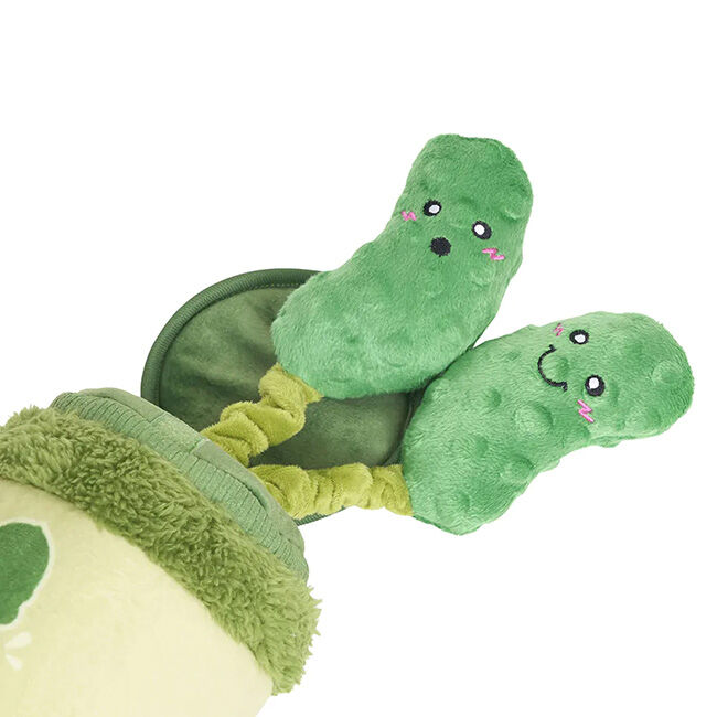 ZippyPaws Bungee Burrow - Pickle Jar image number null