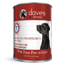 Dave's Pet Food Restricted Phosphorus & Protein Dog Food - Tuna Pate in Gravy - 13 oz
