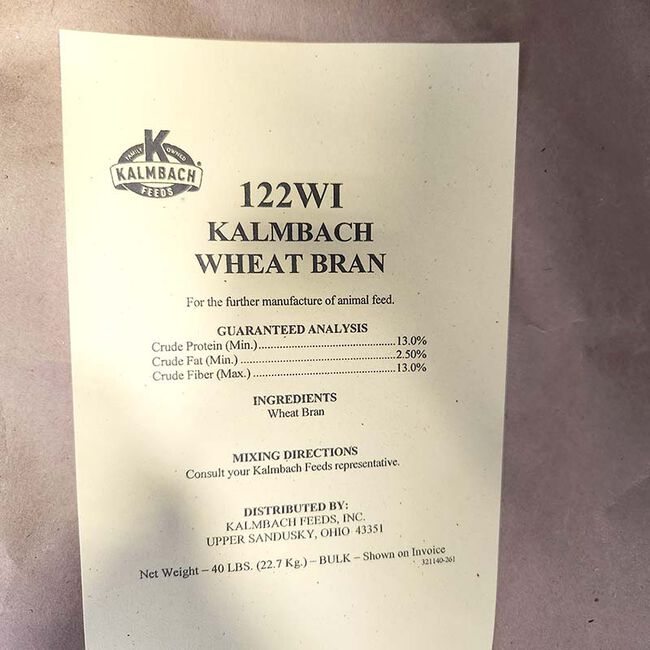 Kalmbach Wheat Bran - 40 lb image number null