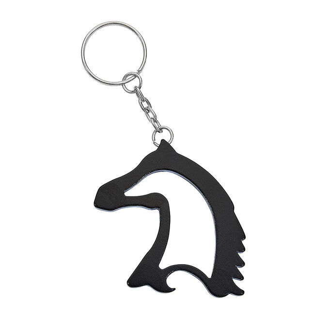 AWST International Horse Head Keychain Bottle Opener image number null