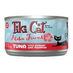Tiki Cat Aloha Friends Tuna with Shrimp and Pumpkin 6 oz