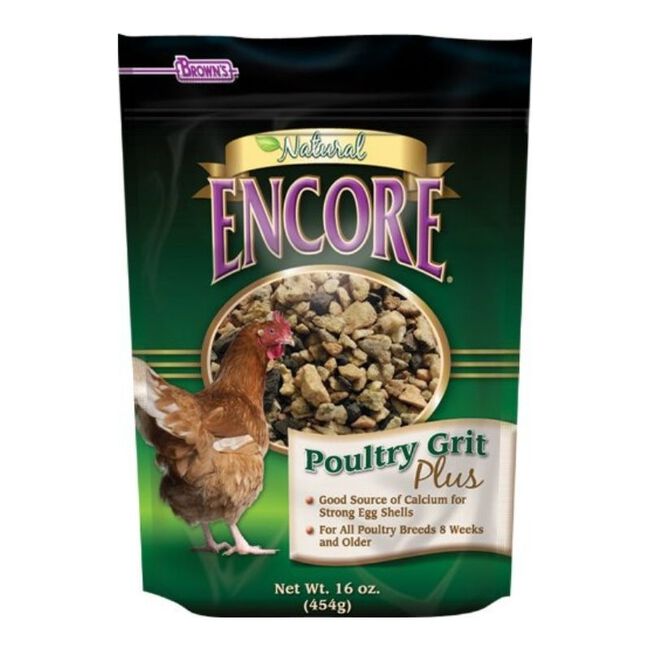 Brown's Encore Natural Poultry Grit Plus Poultry Feed The Cheshire Horse