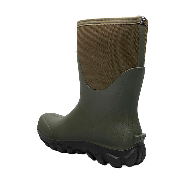 BOGS Men's Classic Mid Insulated Waterproof Boots - Dark Green image number null