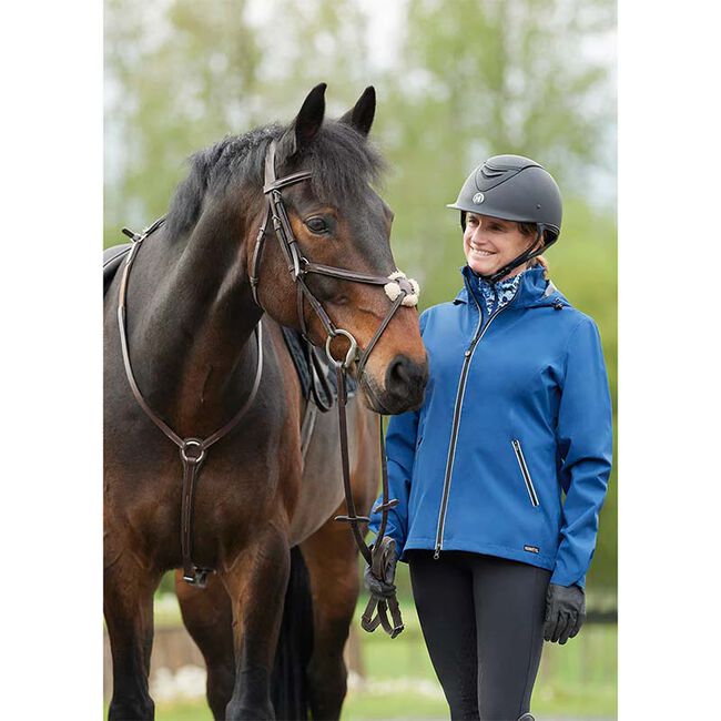 Kerrits Women's Down the Line Waterproof Jacket - True Blue image number null