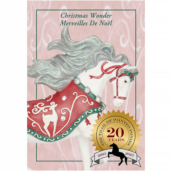 Trail of Painted Ponies Figurine - Winter 2023 - Christmas Wonder image number null