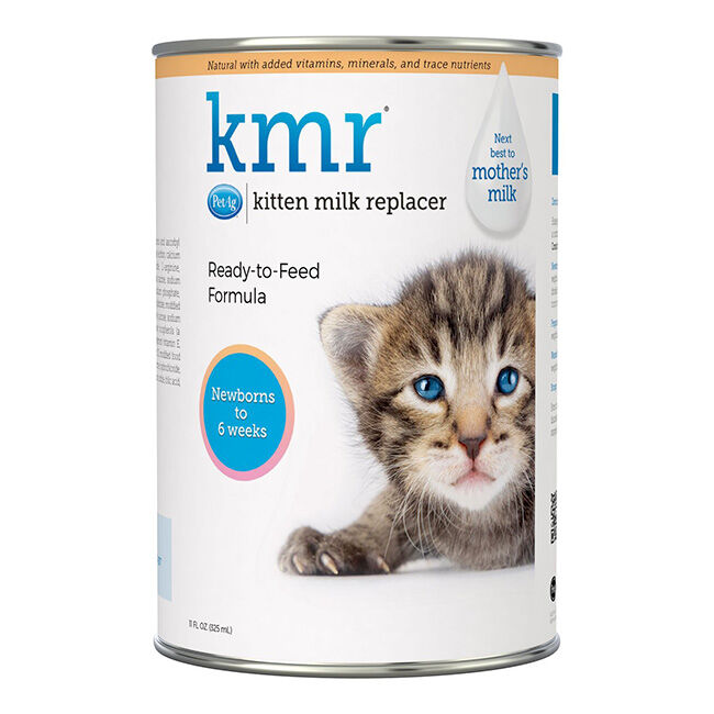 PetAg KMR Kitten Milk Replacer Liquid - Ready-to-Feed Formula - 11 oz image number null