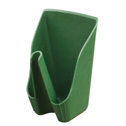 Miller Manufacturing 3-Quart Plastic Feed Scoop - Green