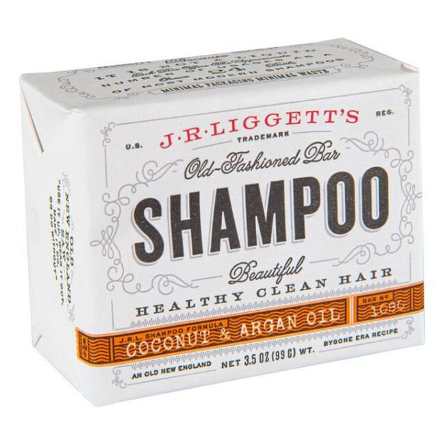 J.R. Liggett's Old Fashioned Shampoo Bar - Coconut & Argan Oil image number null