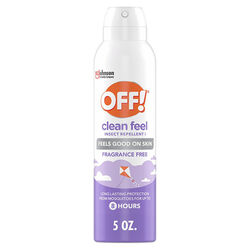 Off! Clean Feel Insect Repellent Aerosol - Fragrance Free - 5 oz