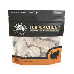 Oma's Pride Freeze-Dried Turkey Chunk