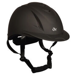 Ovation Deluxe Schooler Helmet - Black/Black