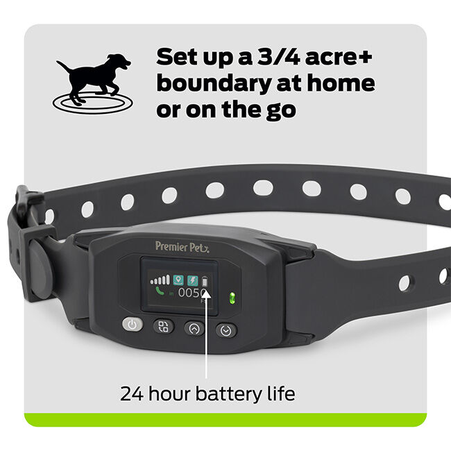 Premier Pet GPS Dog Fence with Circular Wireless Boundary image number null