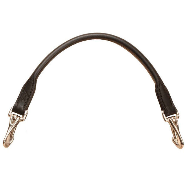 Tory Leather Rolled Leather Grab Strap image number null