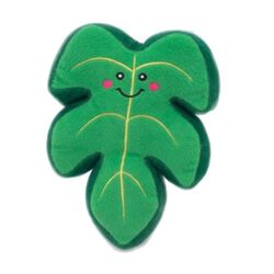 Zippypaws Squeakie Pattie Monstera Leaf