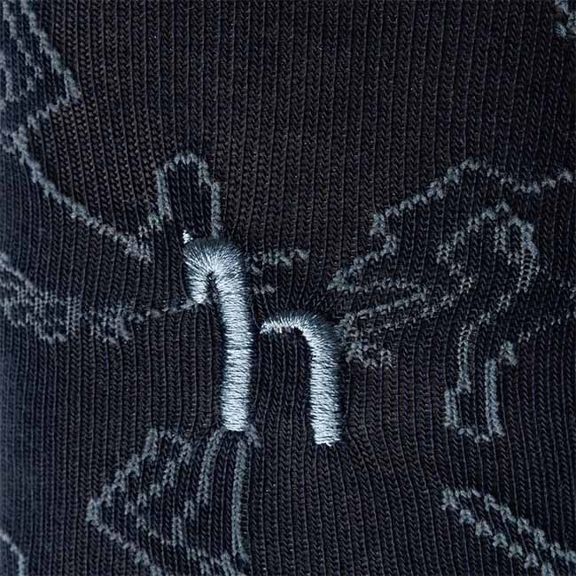 Horze Kids' Pegasus Winter Riding Socks - Blueberry image number null