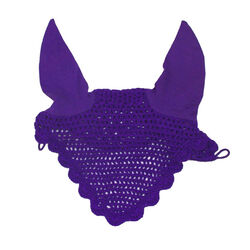Horse Fare Fly Bonnet with Scalloped Edges
