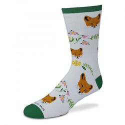 GT Reid Floral Fox Sock