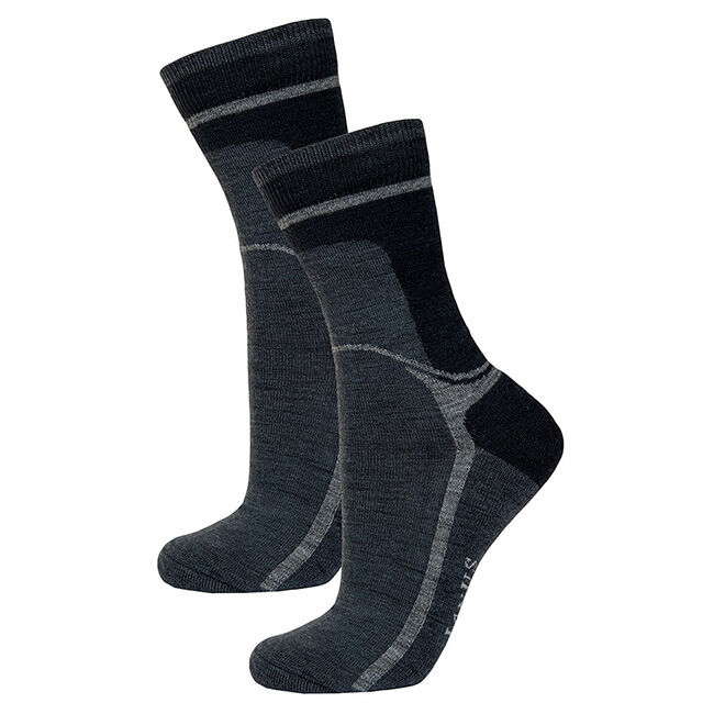 Janus Adult Wool Design Socks - Grey image number null