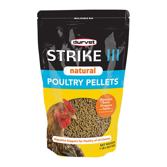 Durvet Strike III Natural Poultry Pellets image number null