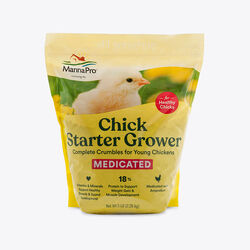 Manna Pro Chick Starter Grower - Medicated Crumbles