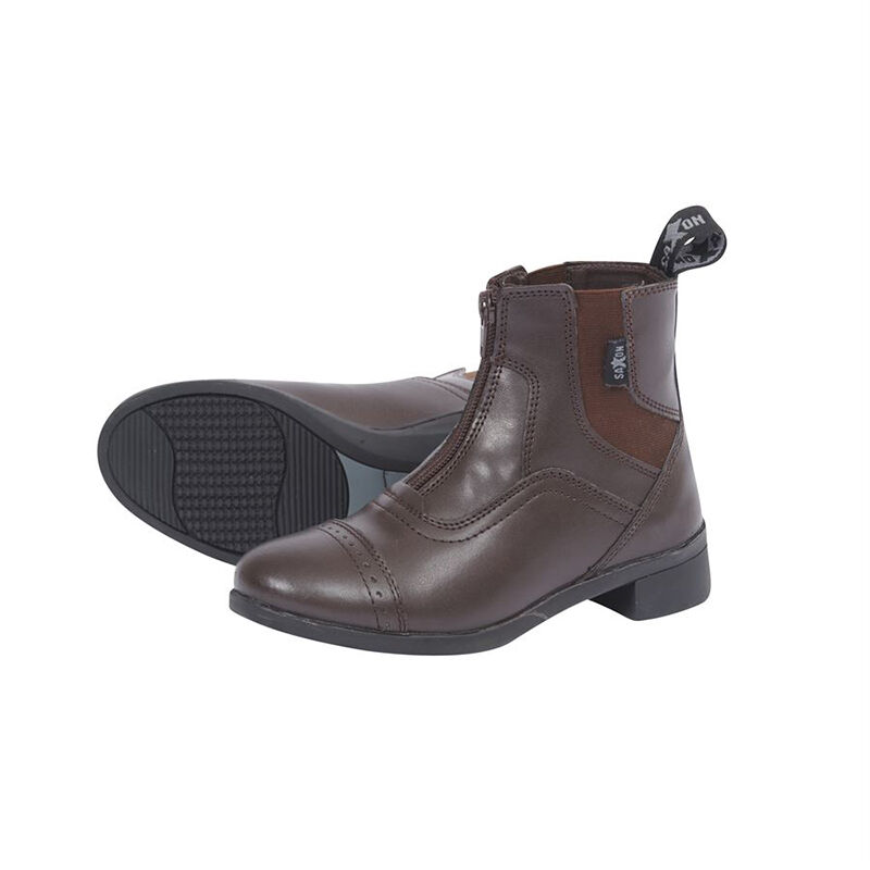 Saxon Kids Syntovia Zip Paddock Boot The Cheshire Horse