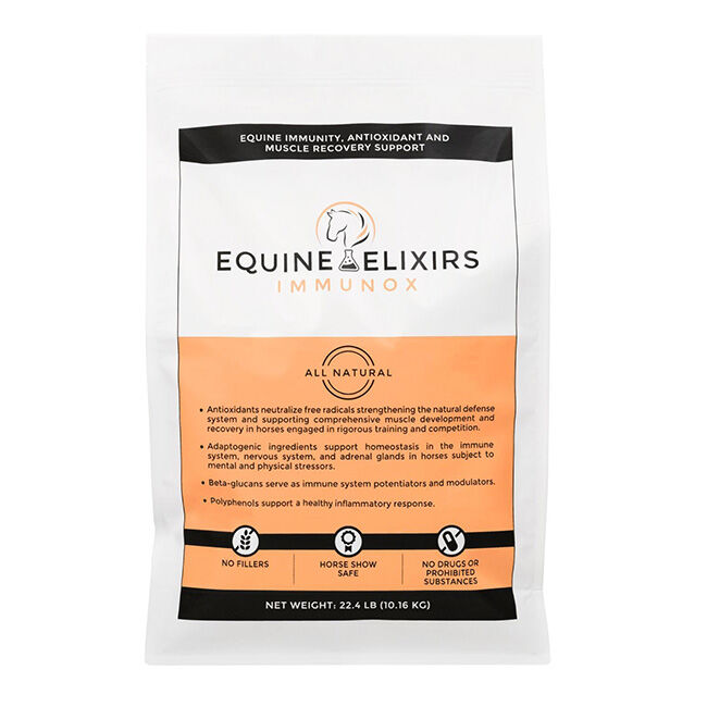 Equine Elixirs Immunox - Equine Immunity, Antioxidant & Muscle Recovery Support image number null