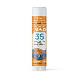Badger Kids' Mineral Sunscreen Face Stick - SPF 35 - 0.65 oz