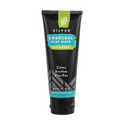 Redmond Life Clay Facial Mud with Nano Silver - Charcoal Cucumber - 4 oz