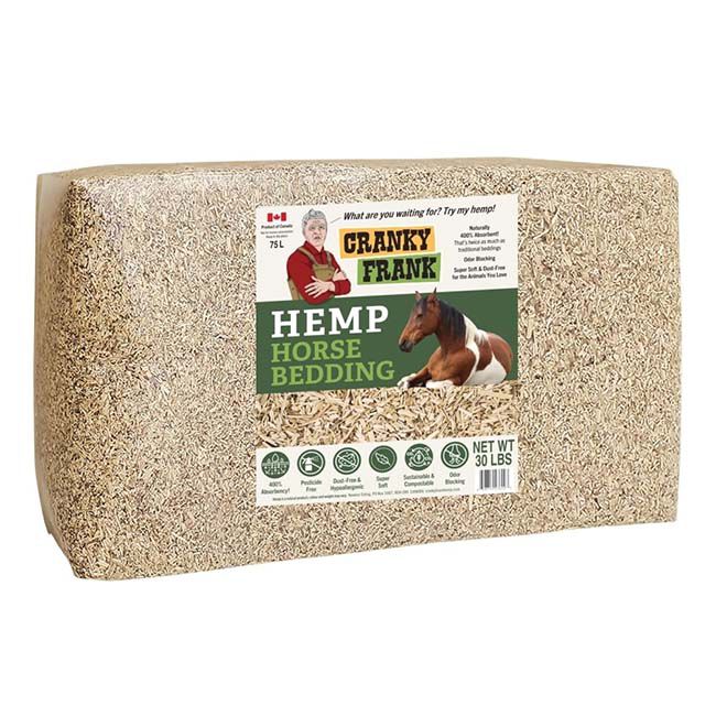 Cranky Frank Hemp Horse Bedding - 30 lb image number null