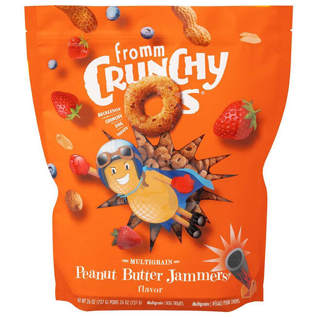 Fromm Crunchy O's Dog Treats - Peanut Butter Jammers image number null
