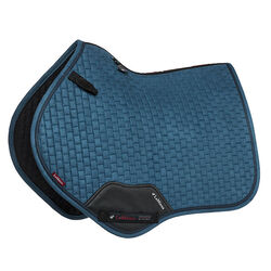 LeMieux Suede Close Contact Square Pad - Atlantic
