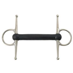 Shires Flexible Rubber Mullen Full Cheek Snaffle
