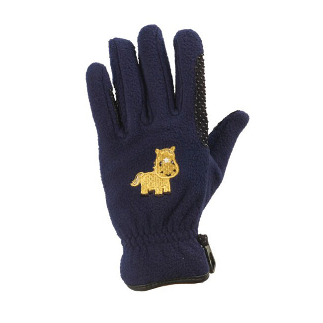 EquiStar Kids' Pony Fleece Gloves image number null